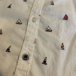 From Spain!! Mayoral sail boat dress Shirt!!l